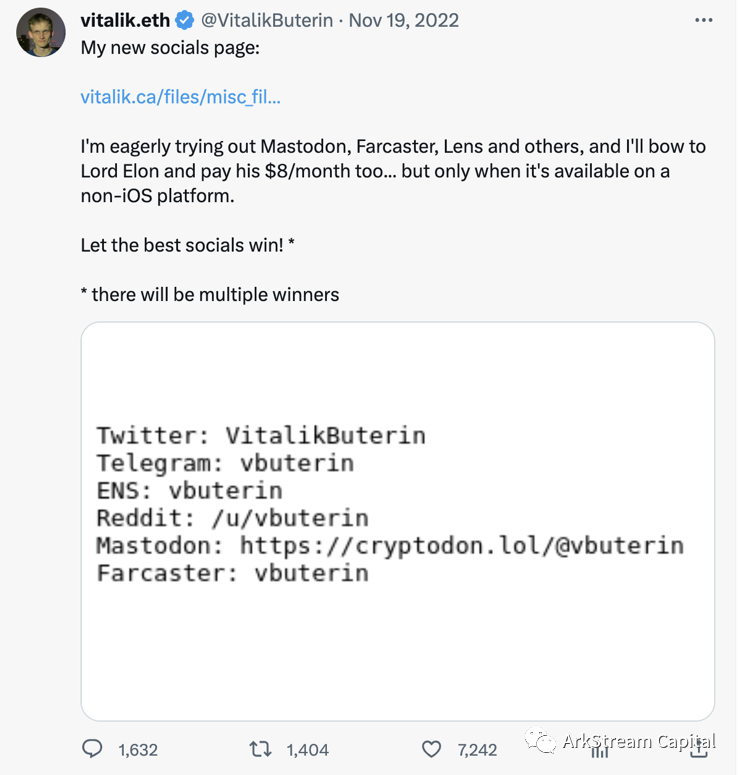ArkStream Capital: 社交老牌原生生态突围抗衡FT和电报生态- Lens打造Layer 1社交链的雄心  第6张