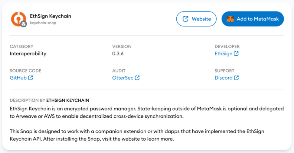 MetaMask Snap 技术解读：开发体验、能力限制、安全性和商业潜力  第13张