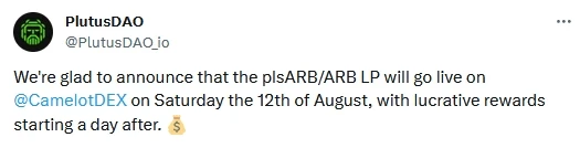 解读ARB质押提案背后的PlutusDAO：巧劲翻转基本面  第8张