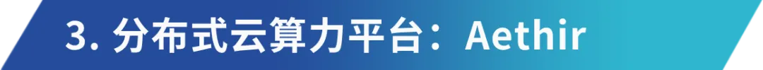 Aethir ：兼具三重赛道的去中心化云计算实力玩家  第10张