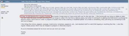一万枚 BTC 只值 25 美元？不得不说的比特币披萨往事  第2张