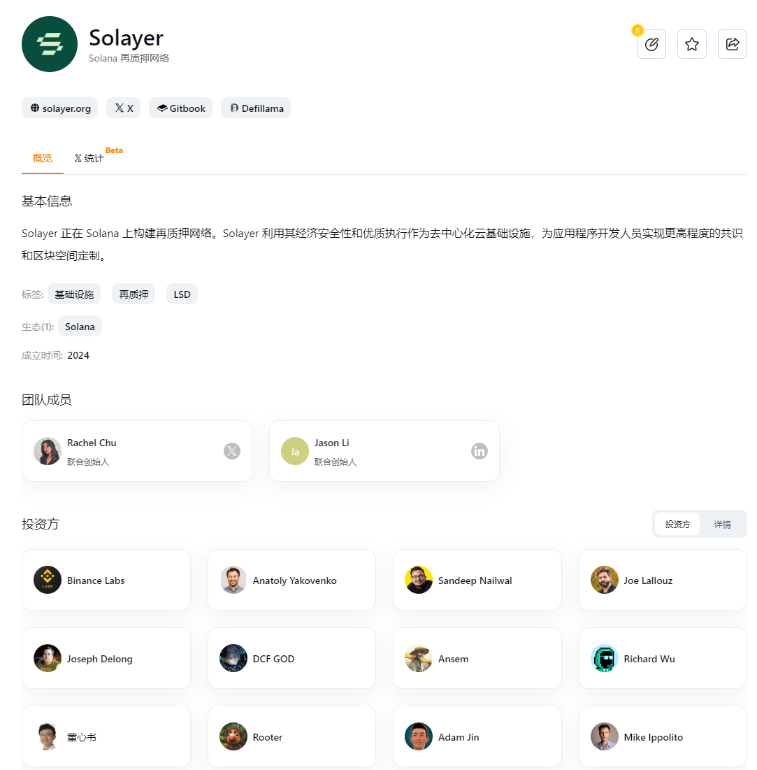 今日推荐｜探秘币安投资的 Solayer：Solana 再质押领域的崛起新星  第3张