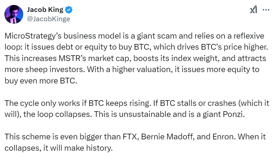 MicroStrategy 的比特币债务循环会不会破裂？  第3张