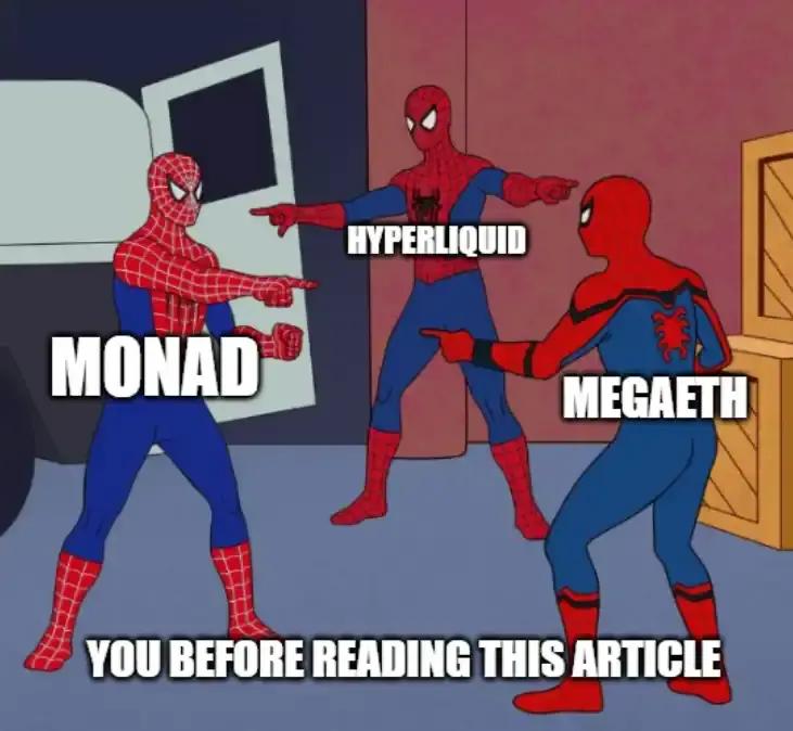 区块链三强争霸：MegaETH、Hyperliquid 与 Monad 谁能引领未来？