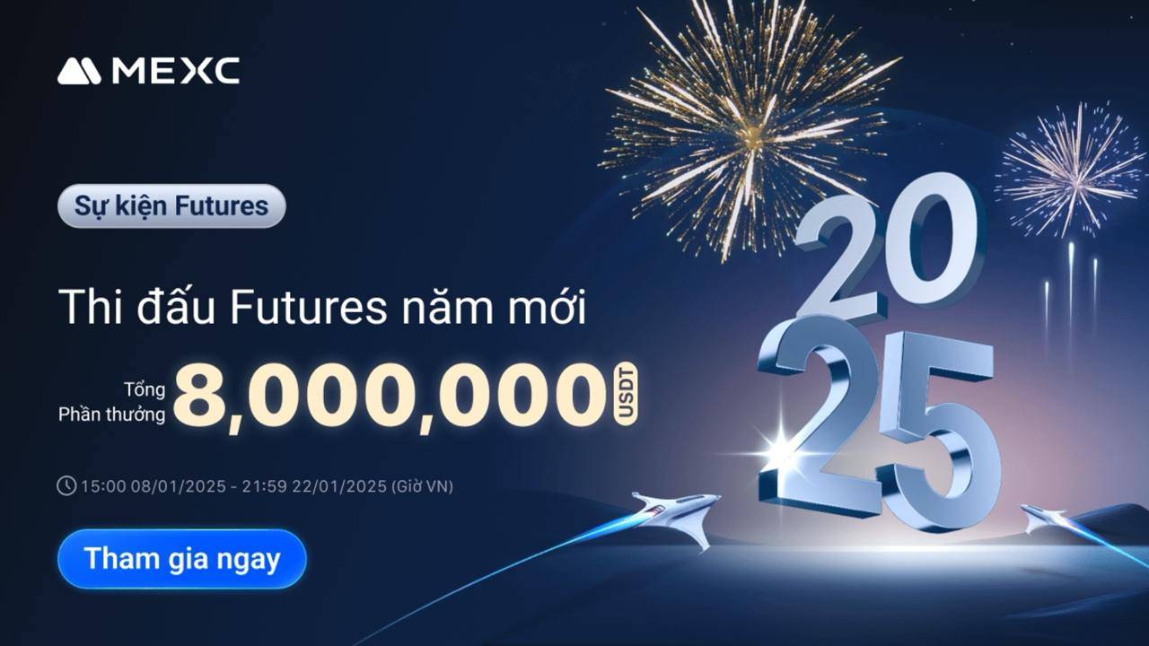 MEXC上线新年期货大赛活动总奖池达8,000,000 USDT