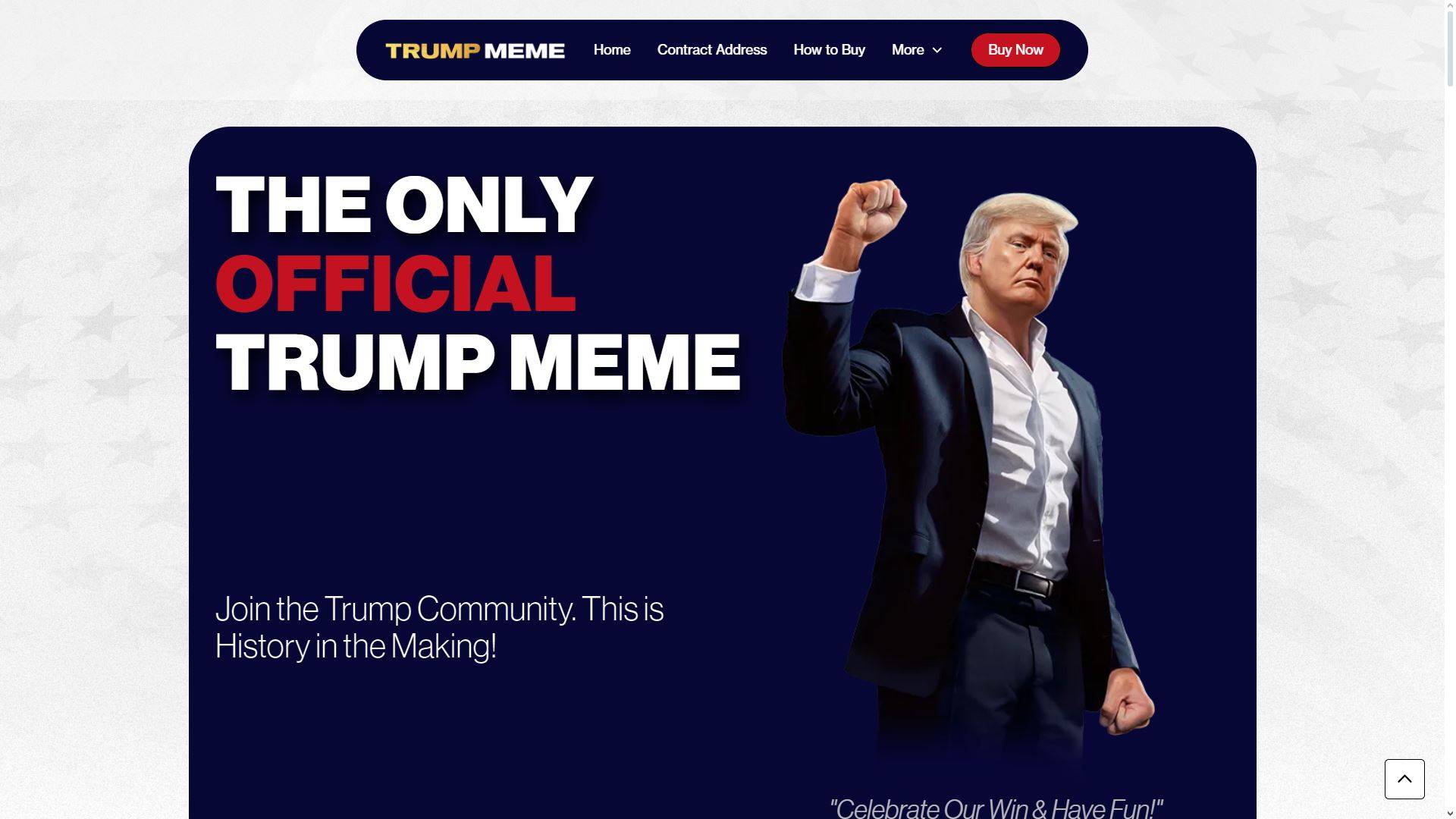 唐纳德·特朗普先生宣布官方模因币 TRUMP，市值刚刚达到 35 亿镁...