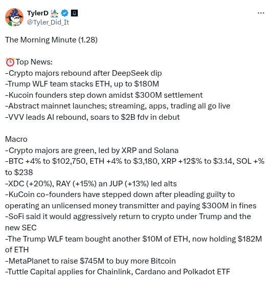 The Daily Degen- 2025 年 1 月 28 日  第13张