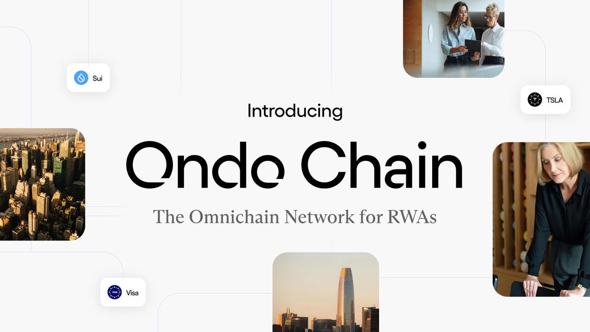 合规DeFi爆发！Ondo Chain正在打造华尔街2.0？  第1张