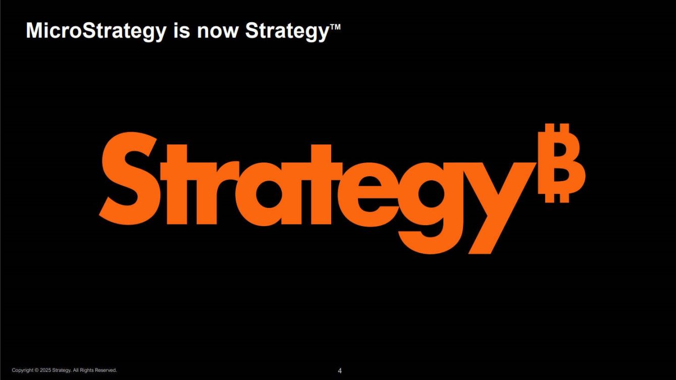 MicroStrategy品牌重塑为Strategy,贝莱德将其持有股份增至 5% 第1张