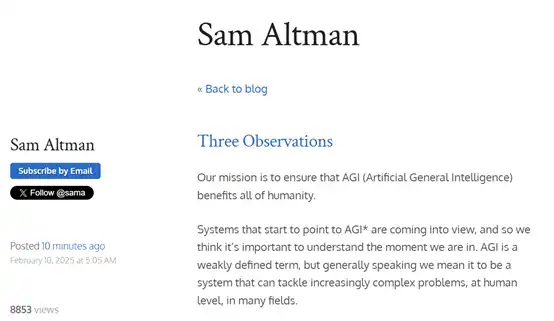 Sam Altman最新文章：正全力布局AI Agent，坚信其将重塑世界经济  第2张