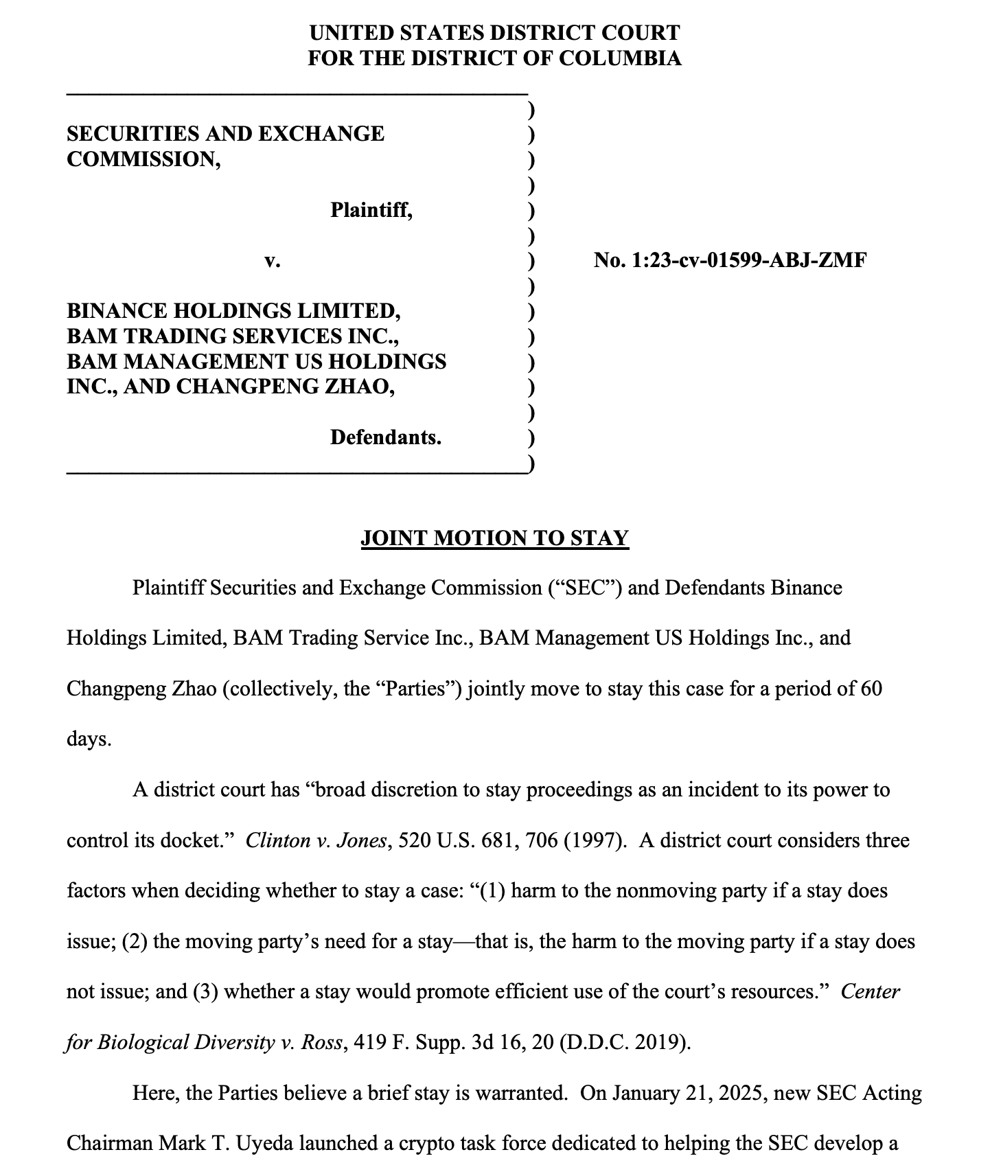 SEC 与币安暂时停火！加密诉讼案延长 60 天，新成立监管小组成关键  第1张