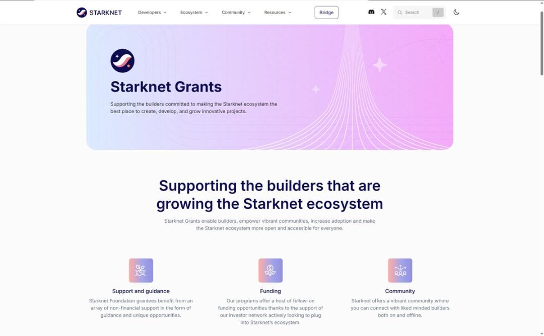 STRK跌至0.22,解读 Starknet 生态:代币崩盘与开发者社区的繁荣并存 第20张