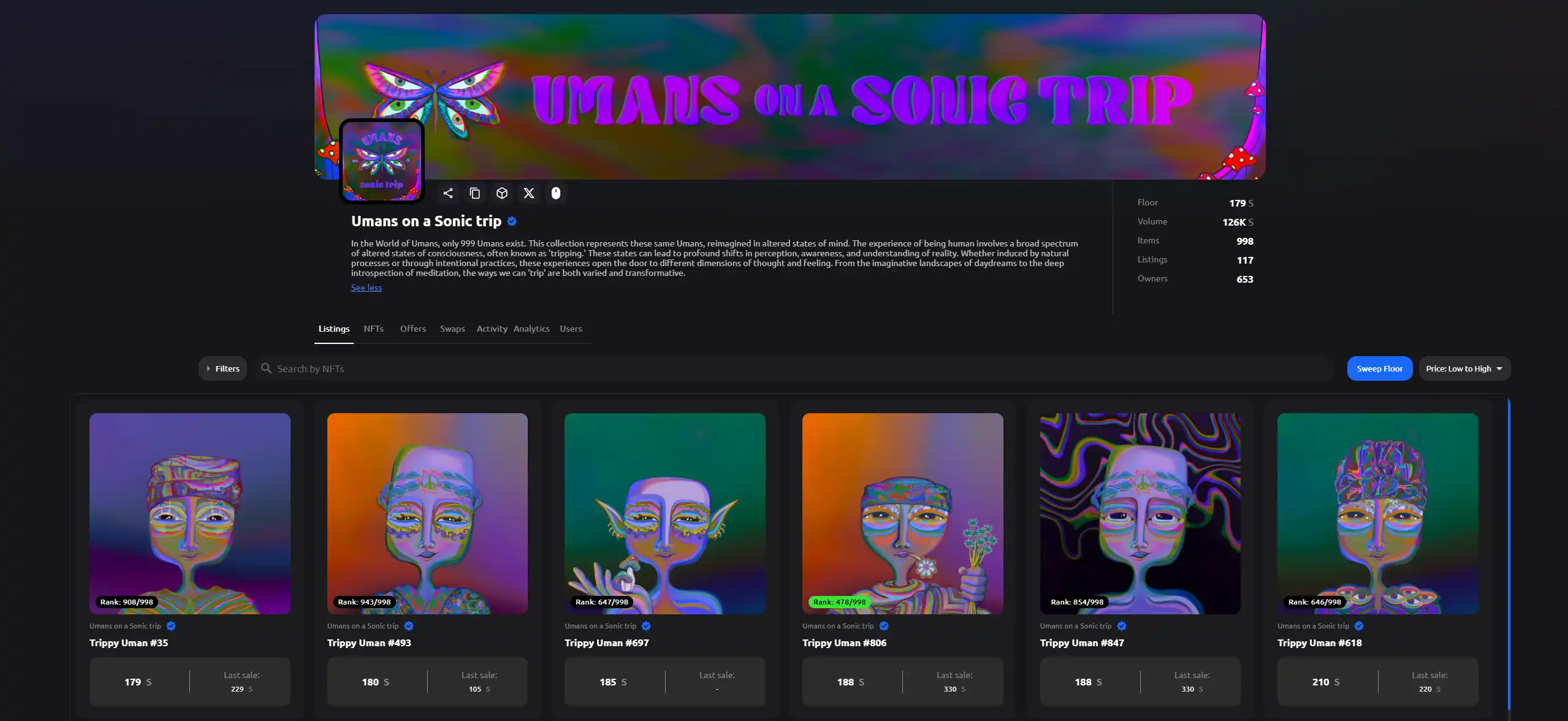 20倍龙头已现,Sonic NFT「弯道超车」? 第8张