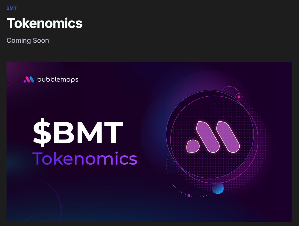 研报｜Bubblemaps 项目详解&BMT市值分析  第3张