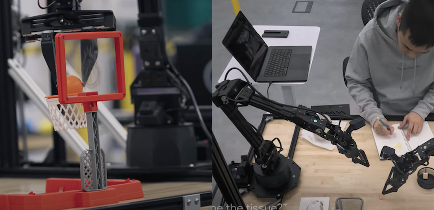 Google AI 机器人技术再进化！不只拼字还会灌篮，Gemini Robotics 挑战 Meta、OpenAI