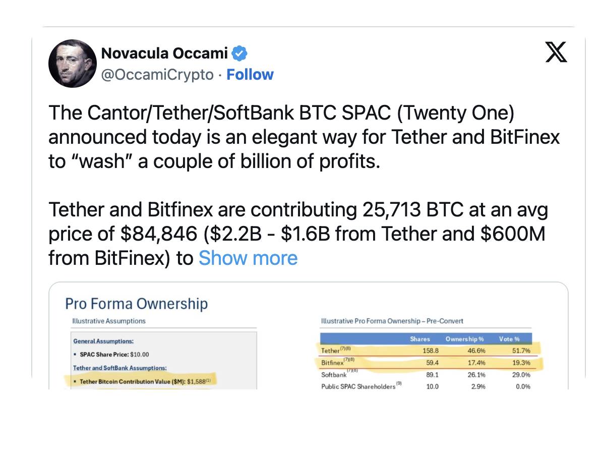 解析“Twenty One”:40 亿美元比特币储备加持,软银和 Tether 联手再造一个微策略? 第4张