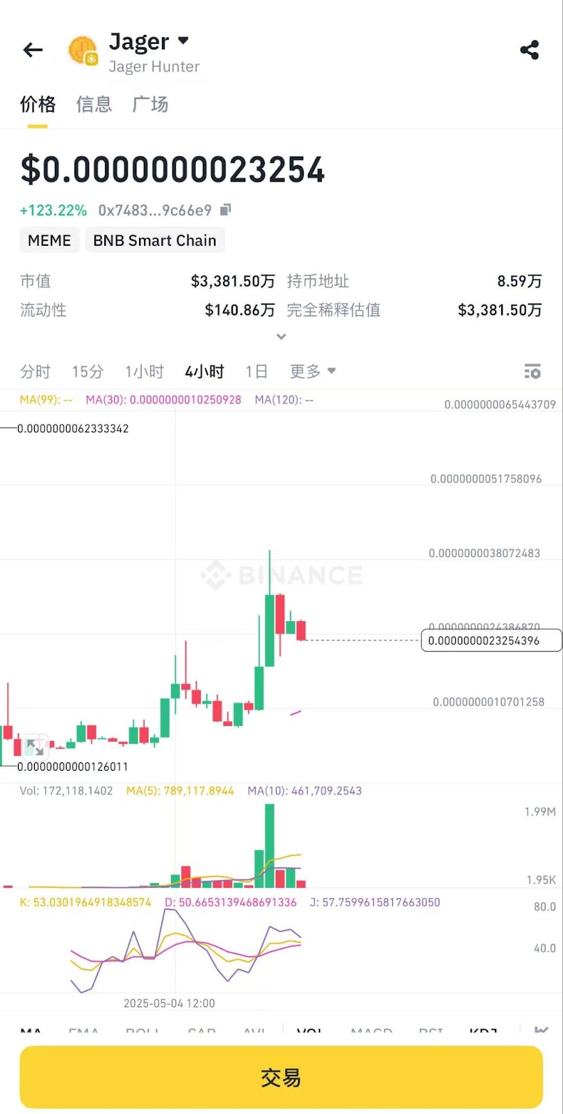 币安Alpha新宠Jager:空投卷+税收躺赚,三天锁仓真能暴赚10倍? 第1张