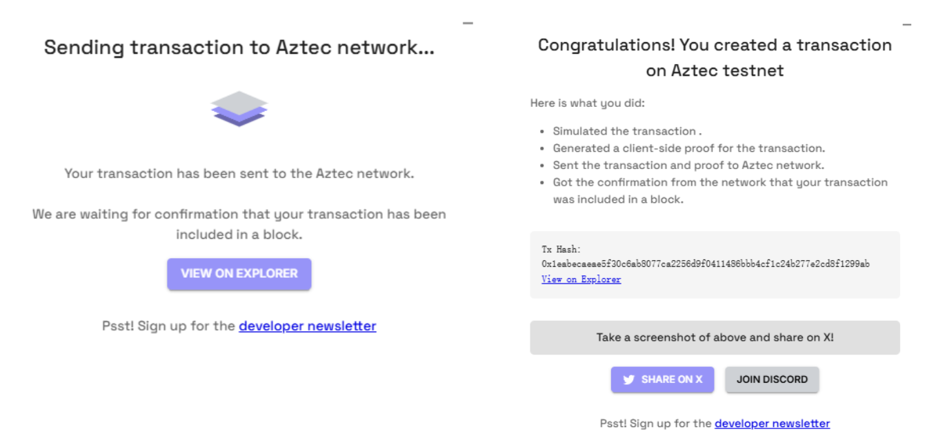 融资 1.19 亿,一文带你参与 Aztec Network 测试网交互 第7张
