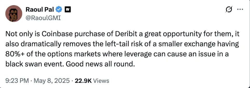 6.9倍市销率的算盘：拆解Coinbase"捡漏"Deribit的监管阳谋
