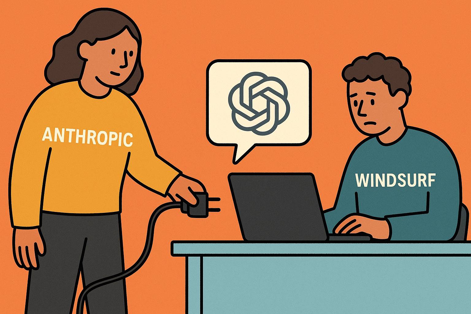 Anthropic「切断」Windsurf,AI Coding 成 AI 巨头「代理人之战」 第1张