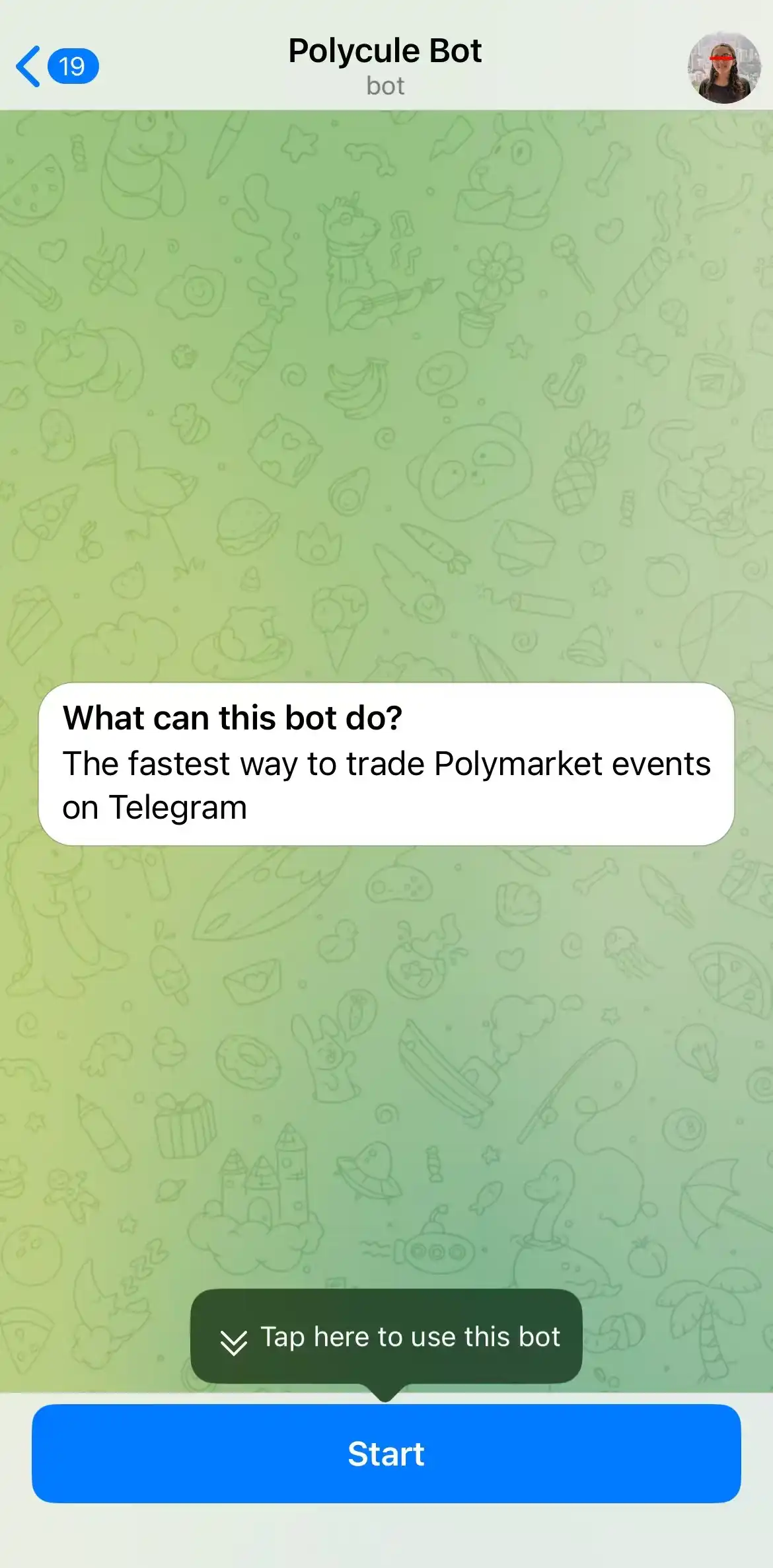 AllianceDAO投资、代币市值破10M,Polycule给Polymarket做了个TG Bot 第5张
