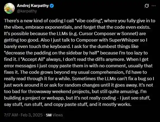 AI赛道下一个大叙事?盘点值得关注的vibe coding项目 第1张