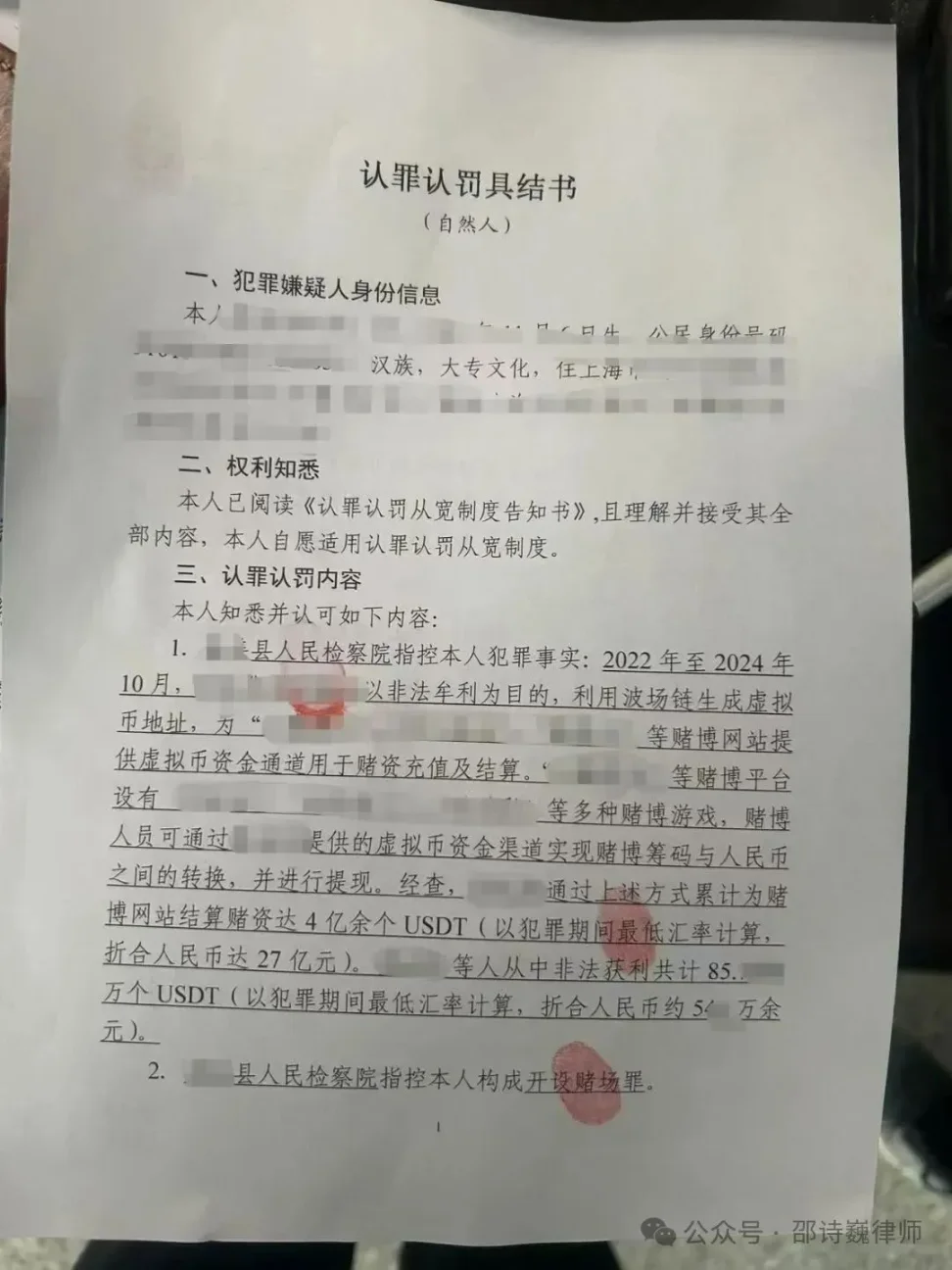 程序员涉虚拟币开设赌场案,被捕后还有希望缓刑吗? 第3张
