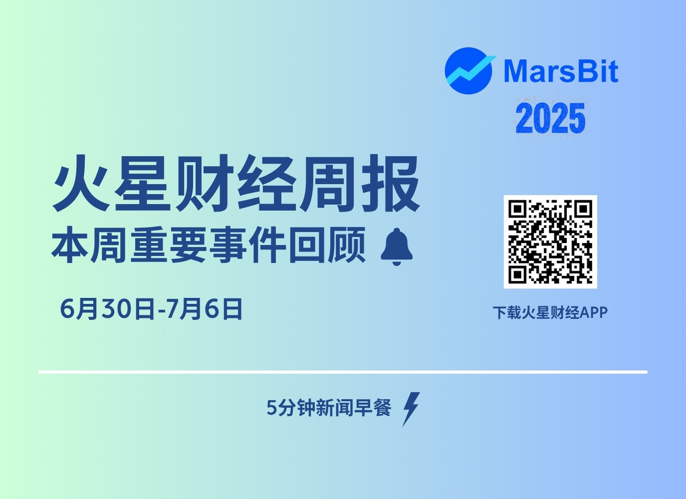 火星周报 | 马斯克:今天成立“美国党” 第1张