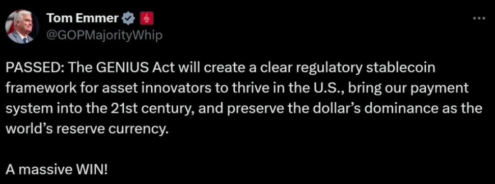 GENIUS 法案落地，我们该如何审慎对待稳定币叙事？  第1张