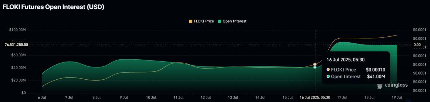 FLOKI上涨 40% 后面临历史反转迹象  第1张