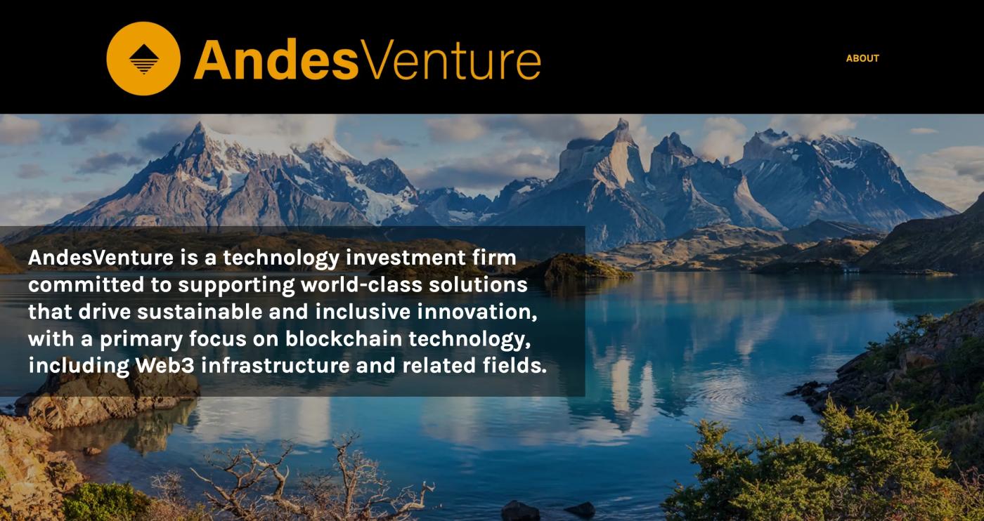 Andes Venture：先进 Web3 风险投资机构  第1张